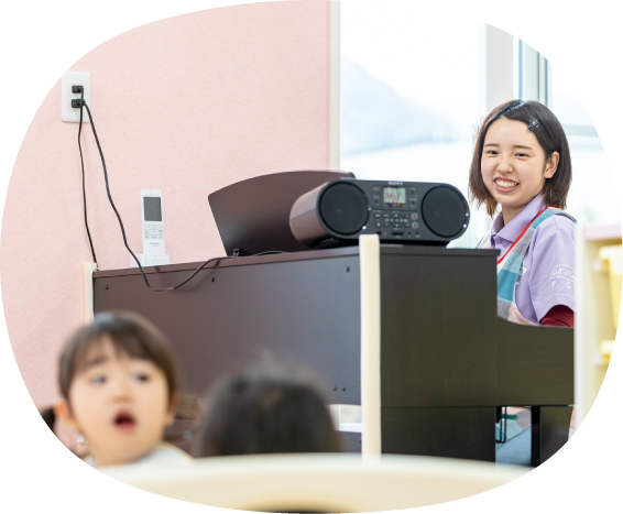 音楽や知育などで引き出しをふやす